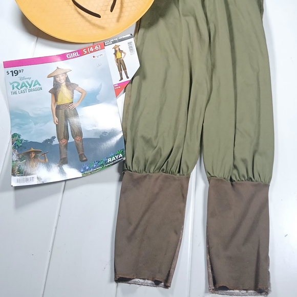 Small 4-6 Disney Store Deluxe Kids Raya and the Last Dragon Costume Halloween - Picture 9 of 9